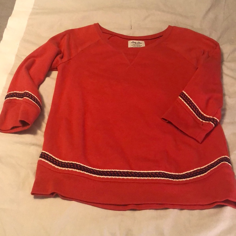 Quarter Sleeve Top - Lucky Brand